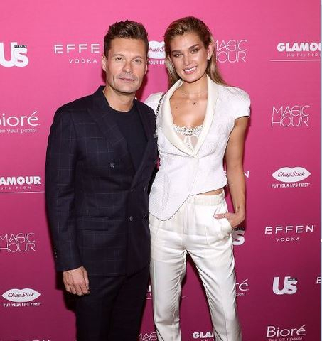 Ryan Seacrest and Shayna Taylor