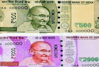 New Indian currency - Denominations of Rs. 500 and Rs. 1000