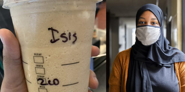 ISIS cup Aishah