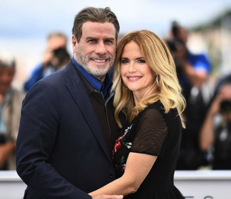 John Travolta and Kelly Preston