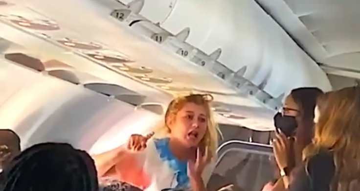 Spirit Airlines racist meltdown