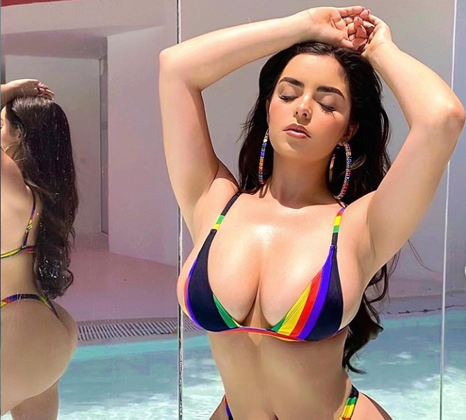 Demi Rose Makes Eyes Pop 