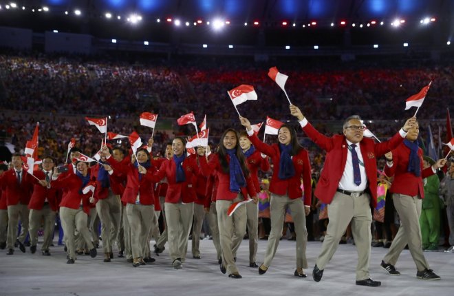 Singapore athletics