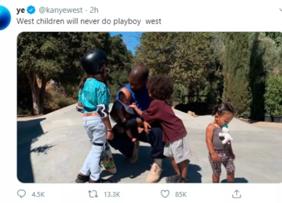 kanye west tweet