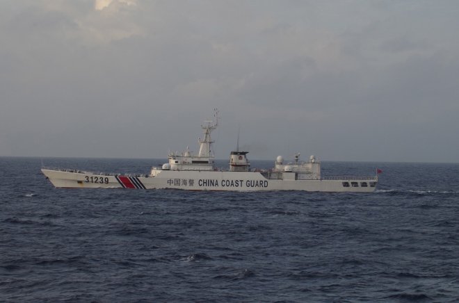 Chinese coast guard ships sail near disputed East China Sea isles, second time in a week