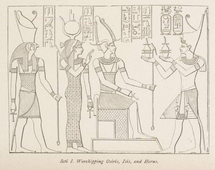  Osiris, Isis, and Horus