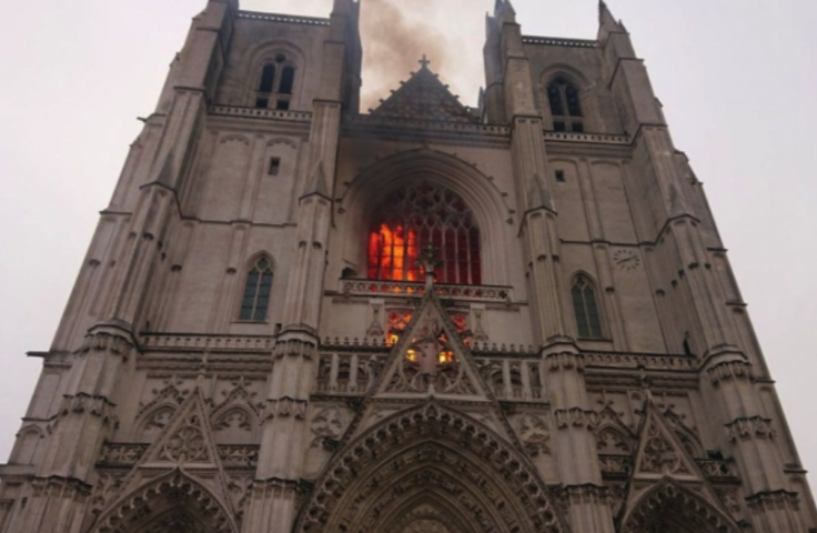 Nantes Cathedral Fire