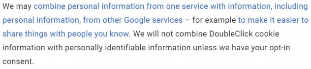 Google Privacy Policy