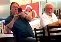 Men harass black woman with baby Men harass black woman with baby