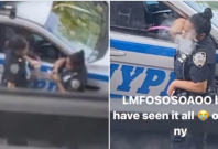 NYPD cops Hookah