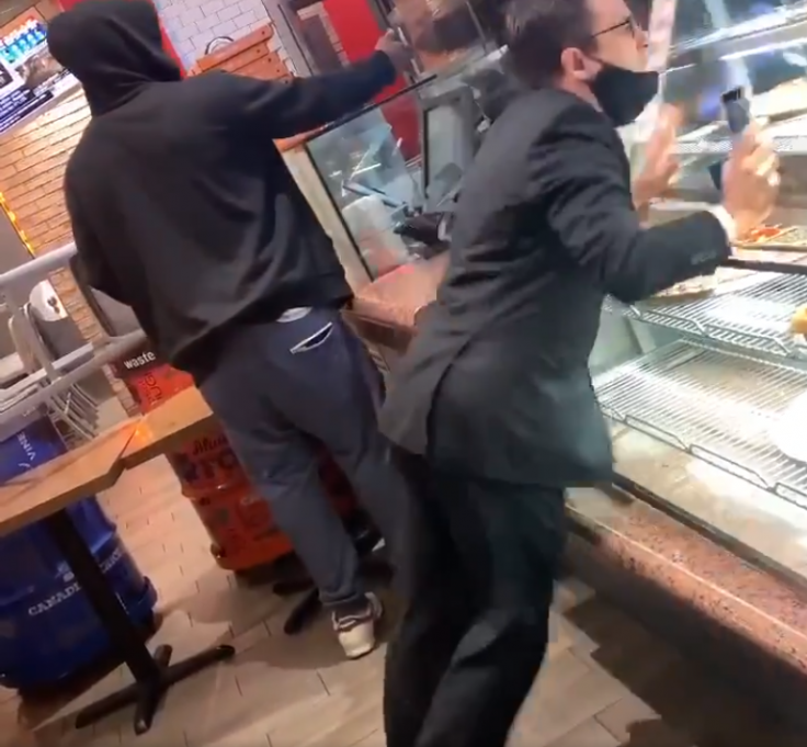 Toronto pizza assault video