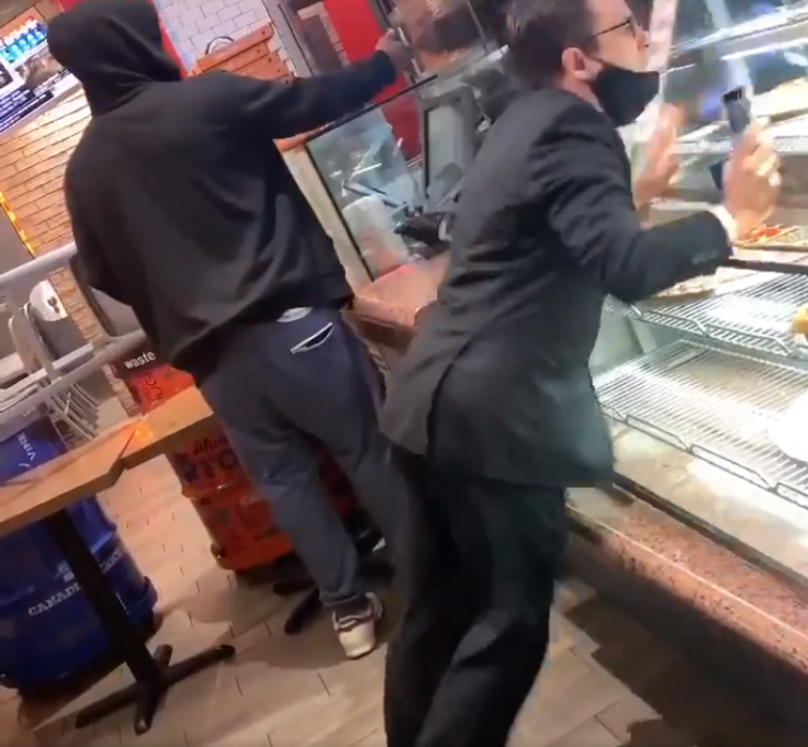 Toronto pizza assault video Toronto pizza assault video