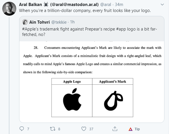 Prepear and Apple