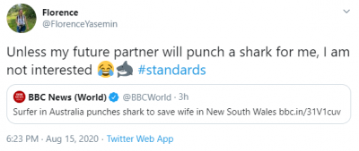 Shark attack Shark attack