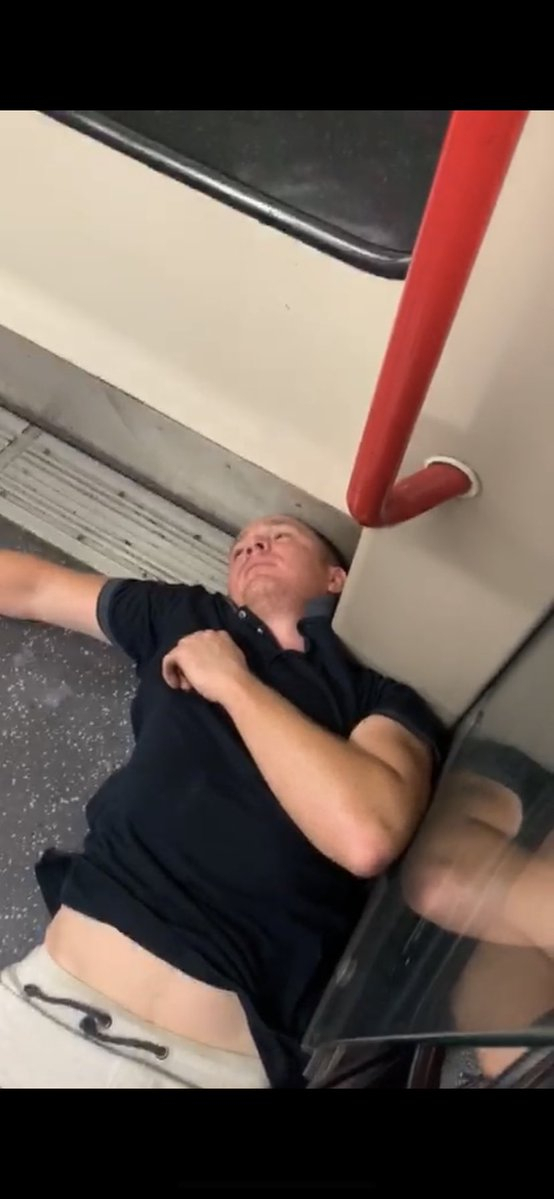 London Tube racist man 