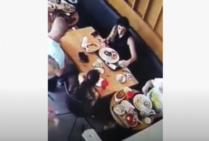 Woman caught planting hair in food Woman caught planting hair in food