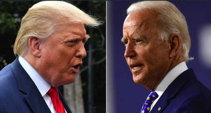 Donald Trump and Joe Biden