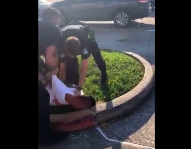 Beaumont Police Slam Hispanic Man Against Concrete During