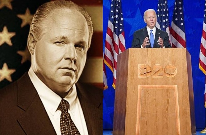 Rush Lambaugh Joe Biden