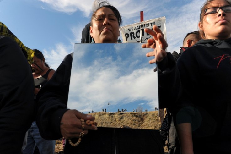 Dakota pipeline protestors Dakota pipeline protestors