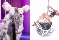 Lady Gaga and Miley Cyrus Lady Gaga and Miley Cyrus