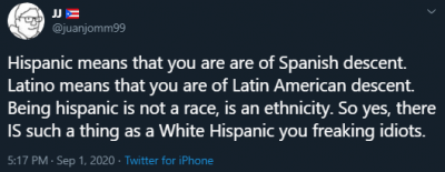 White Hispanic