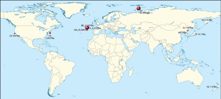 Ocean dumping of radioactive waste