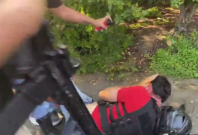 BLM Protester attacked by Proud Boys BLM Protester attacked by Proud Boys