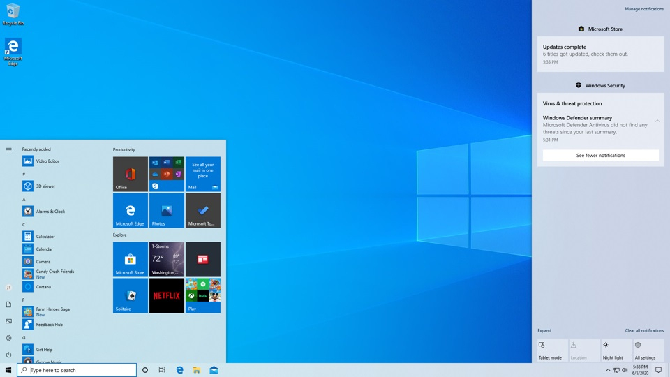 File Photograph: Windows 10