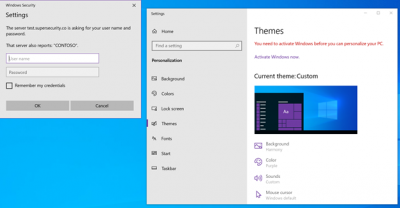 Windows themes vulnerability