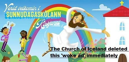 Woke ad of Jesus