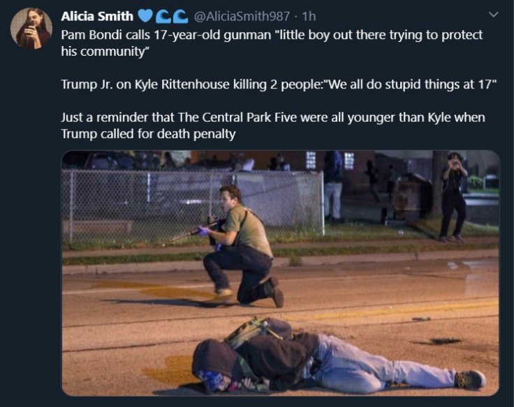 Pam Bondi defends Kyle Rittenhouse Pam Bondi defends Kyle Rittenhouse