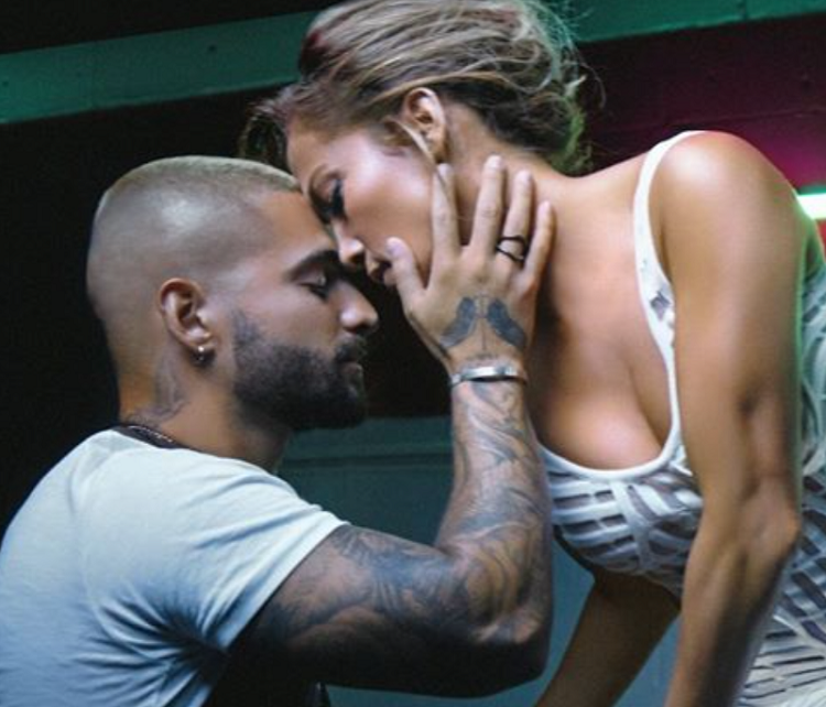 Jennifer Lopez and Maluma