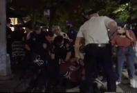 Protesters Police Clash Protesters Police Clash