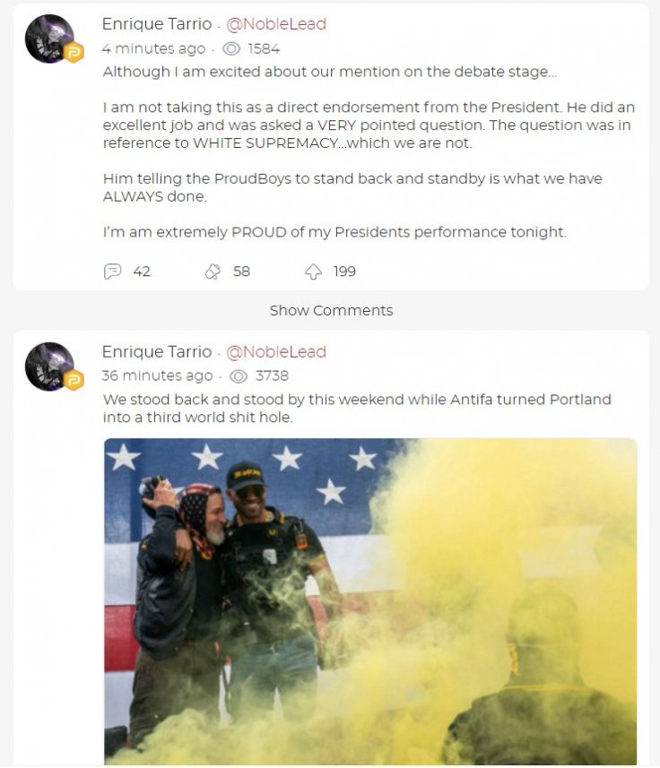 Proud Boys Enrique Tarrio Proud Boys Enrique Tarrio