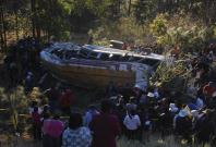 18 retirees killed as tour bus plunges into deep ravine in Thailand