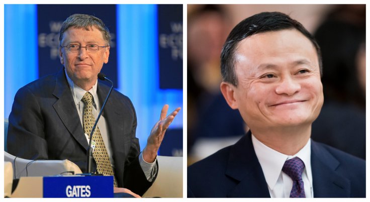 Bill Gates and Jack Ma