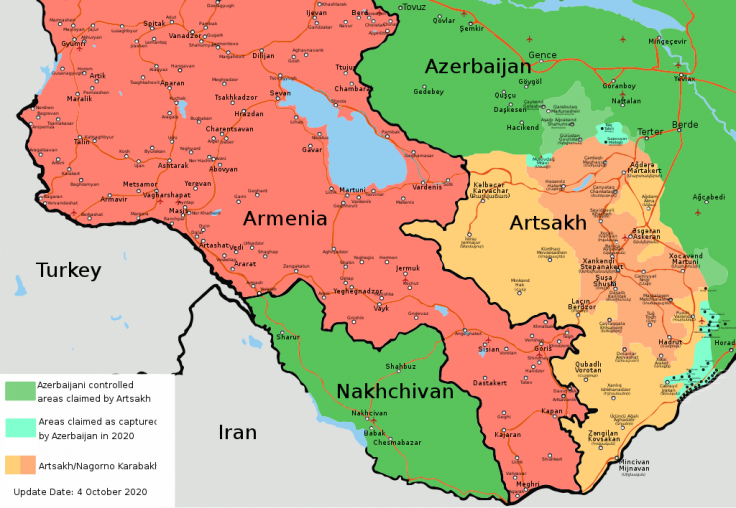 Nagorno-Karabak map