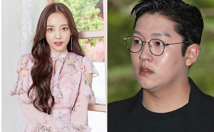 Goo Hara and Choi Jong Bum Goo Hara and Choi Jong Bum