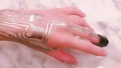 Sensors printed on skin