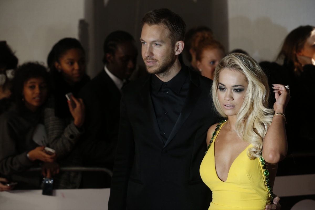 Rita Ora and Calvin Harris