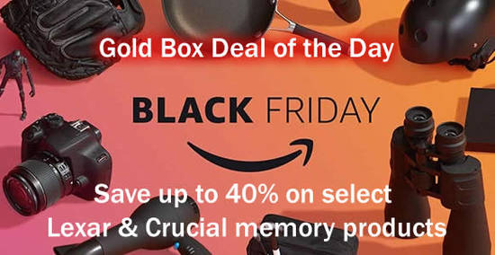 Black Friday Singapore 2016: Amazon Gold Box Deal of the day