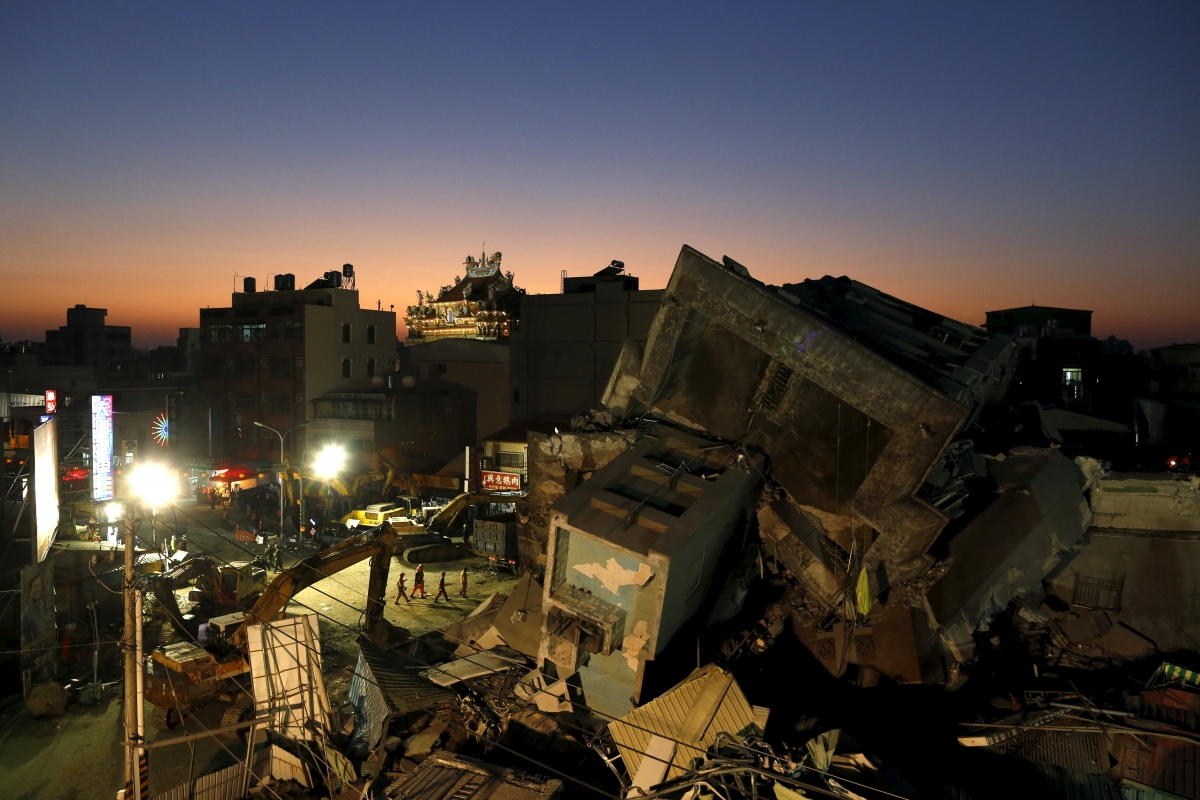 54 Magnitude Earthquake Hits Eastern Taiwan No Reported Injuries 