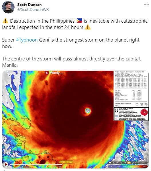 Typhoon Goni