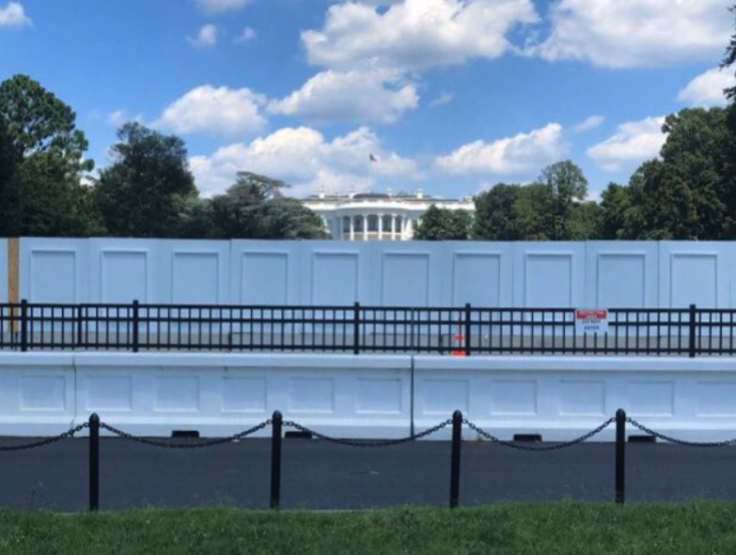 White House fence