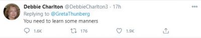 Response to Greta Thunbergs Tweet Response to Greta Thunbergs Tweet