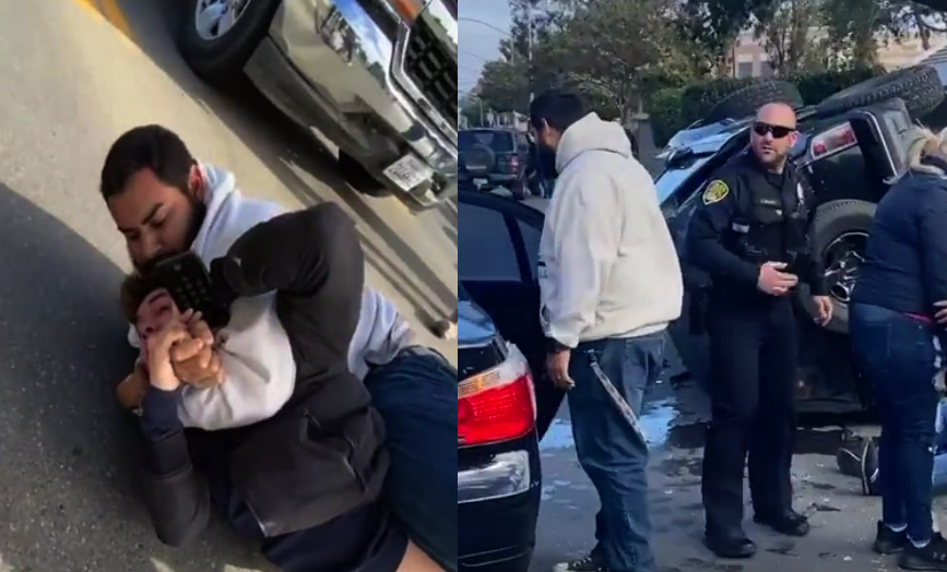 Stop the Steal car crash