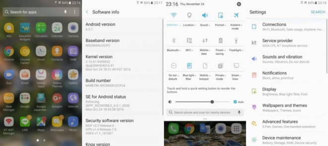 Note 7's Grace UI debuts on Note 5 Note 7's Grace UI debuts on Note 5