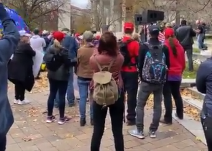 Trump Supporter Incites Civil War Trump Supporter Incites Civil War