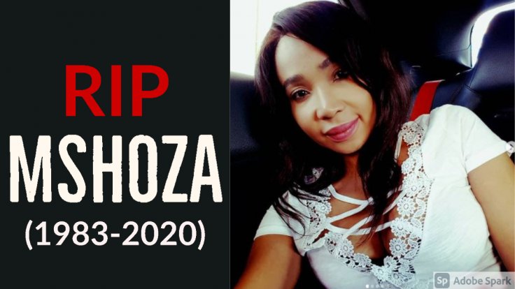Nomasonto Maswanganyi aka Mshoza's dies at 37